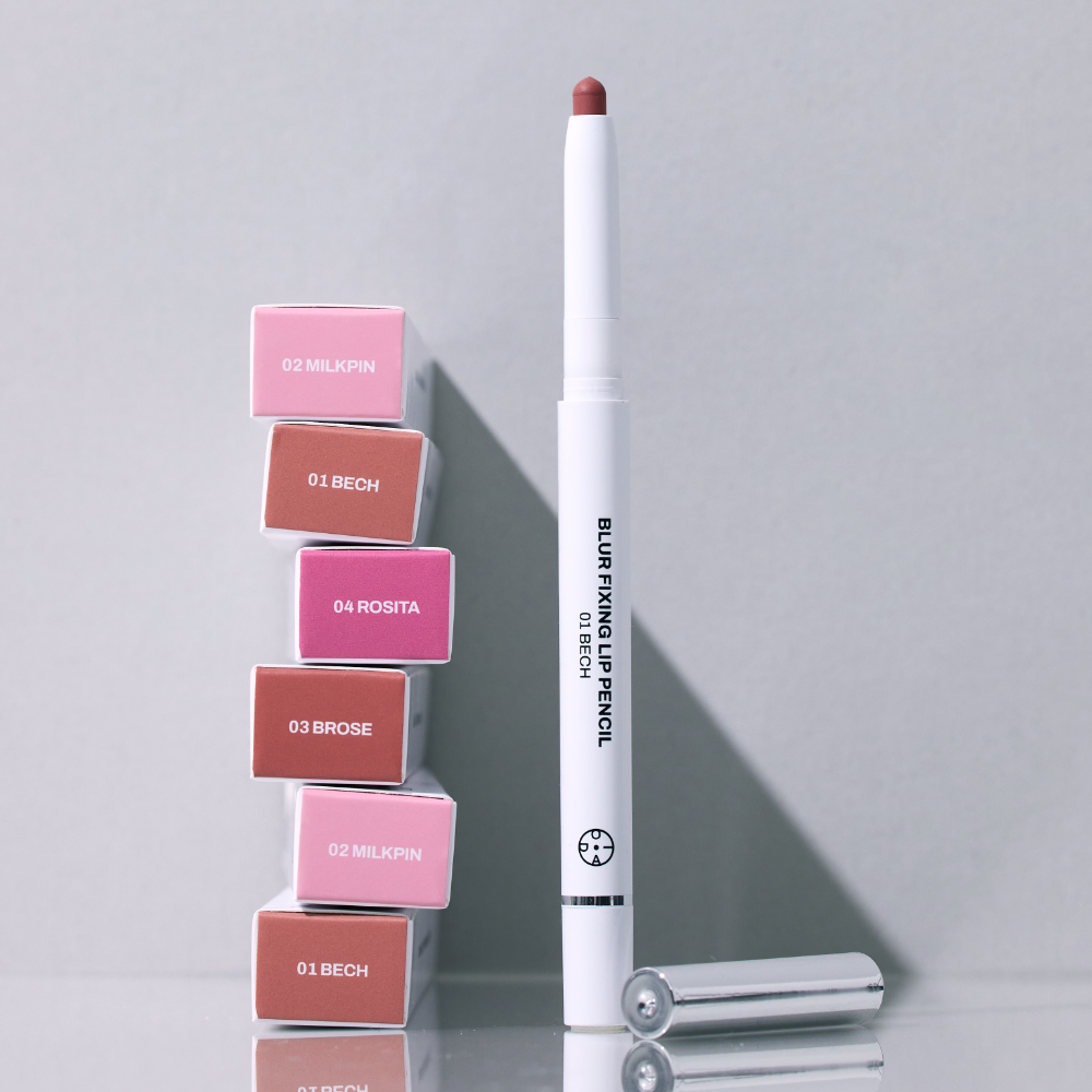 [1+1套裝]  Oiad Liptique [超持久撕拉式唇釉] 1支 + Blur Fixing Lip Pencil [柔霧持妝唇筆] 1支