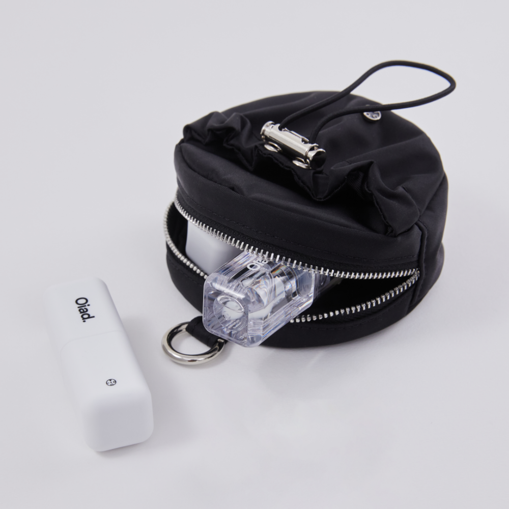 Oiad BLACK STRING MINI BAG [簡約兩用尼龍迷你包]