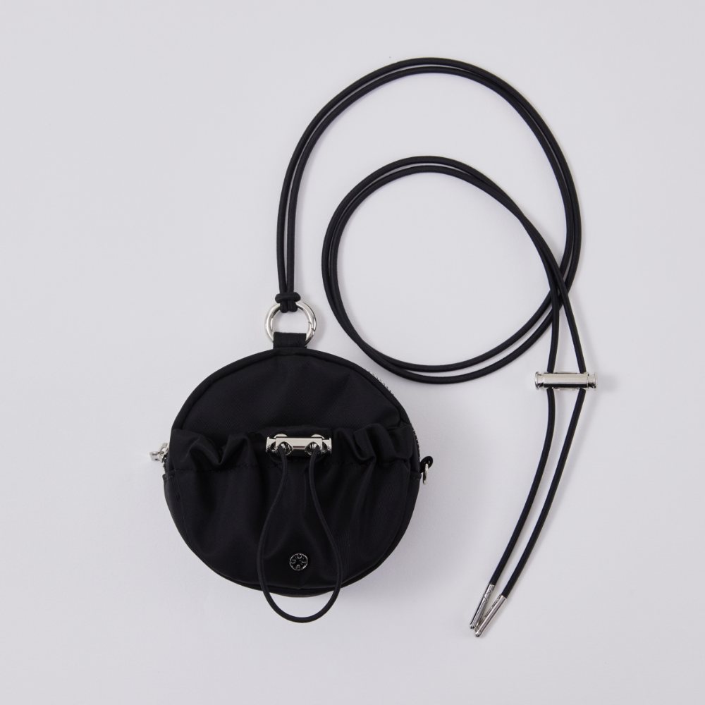 Oiad BLACK STRING MINI BAG [簡約兩用尼龍迷你包]
